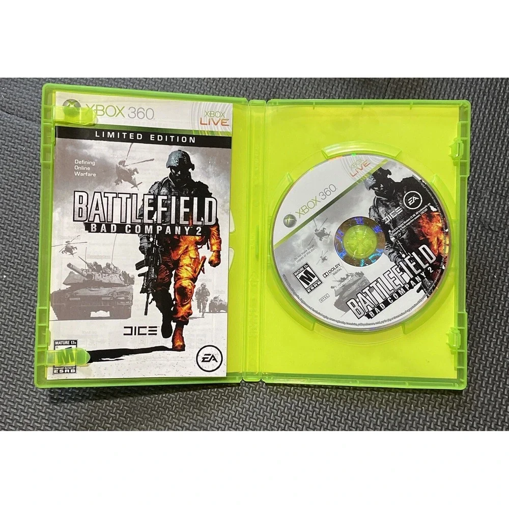 Battlefield Bad Company 2 Limited Edition Xbox 360 - CIB